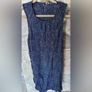 ROXY Ladies Women’s Size Small Blue & White Swim Suit Bathing Suit Cover…